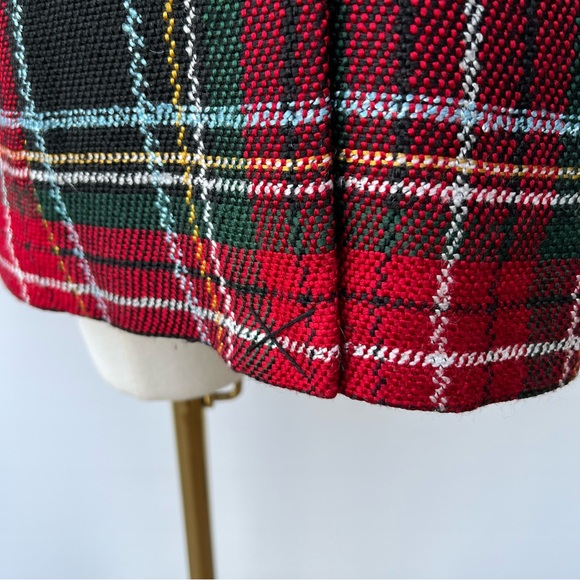 Appleseed’s Tartan Plaid Blazer Jacket Red Blue Green Womens Size 6 - Picture 11 of 13